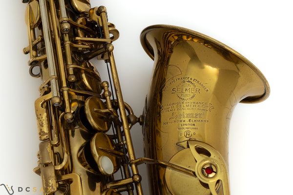 1958 77,xxx Selmer Mark VI Alto Saxophone, Medium Bow, High F#, Video Demo