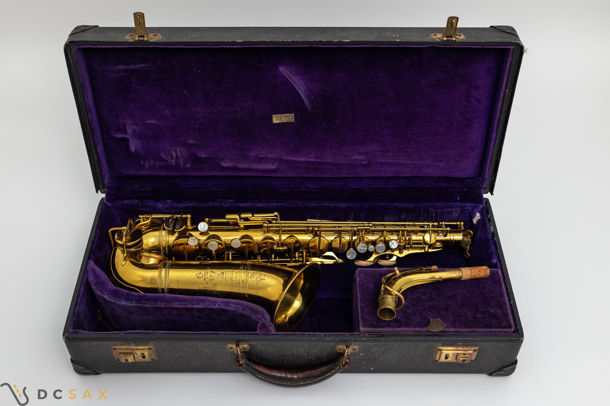 17,xxx Selmer Super Sax Alto Saxophone, Just Serviced, Video