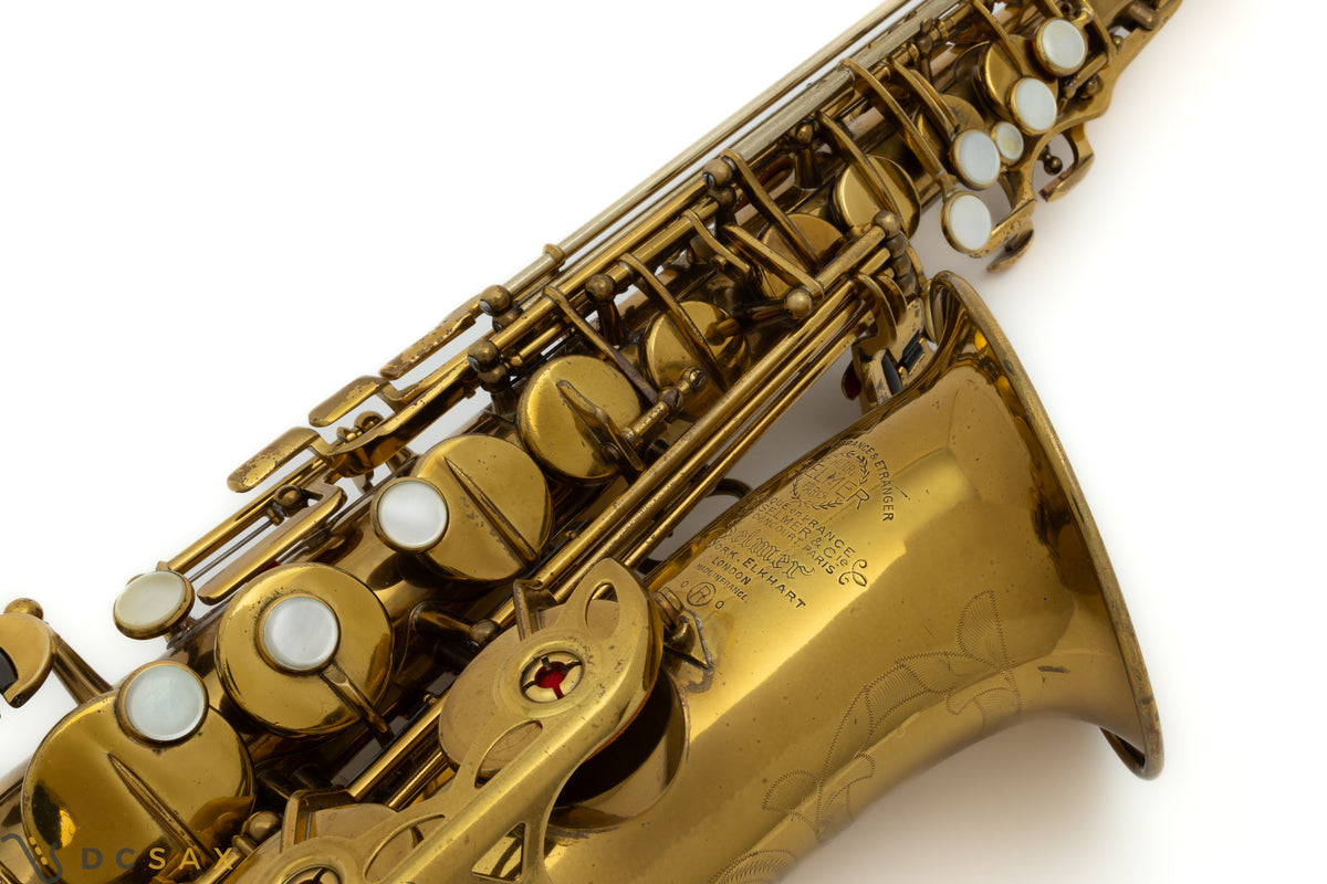 1958 77,xxx Selmer Mark VI Alto Saxophone, Medium Bow, High F#, Video Demo