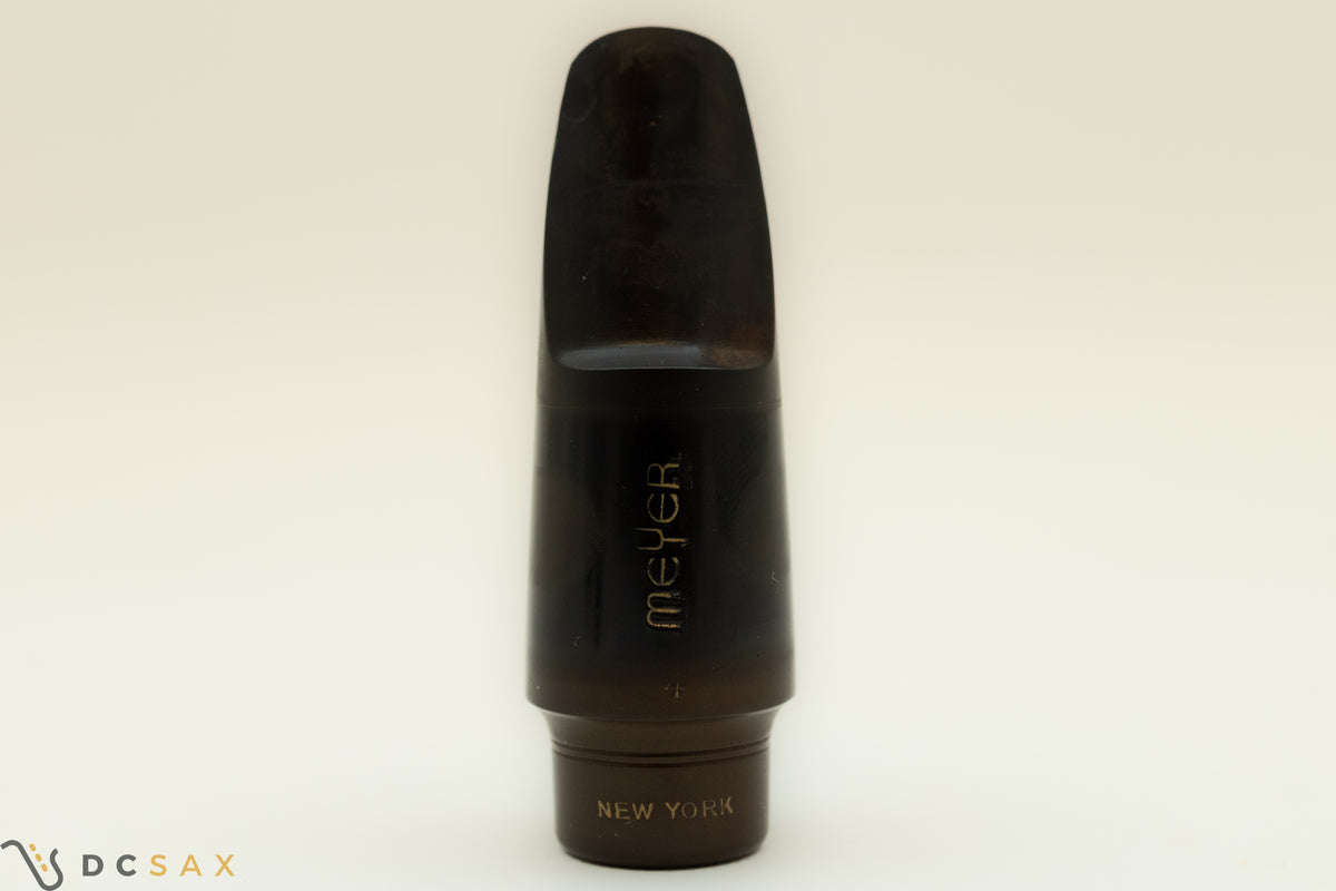 Vintage New York Meyer Bros Tru-Flex Alto Saxophone Mouthpiece, 6 Facing, Video