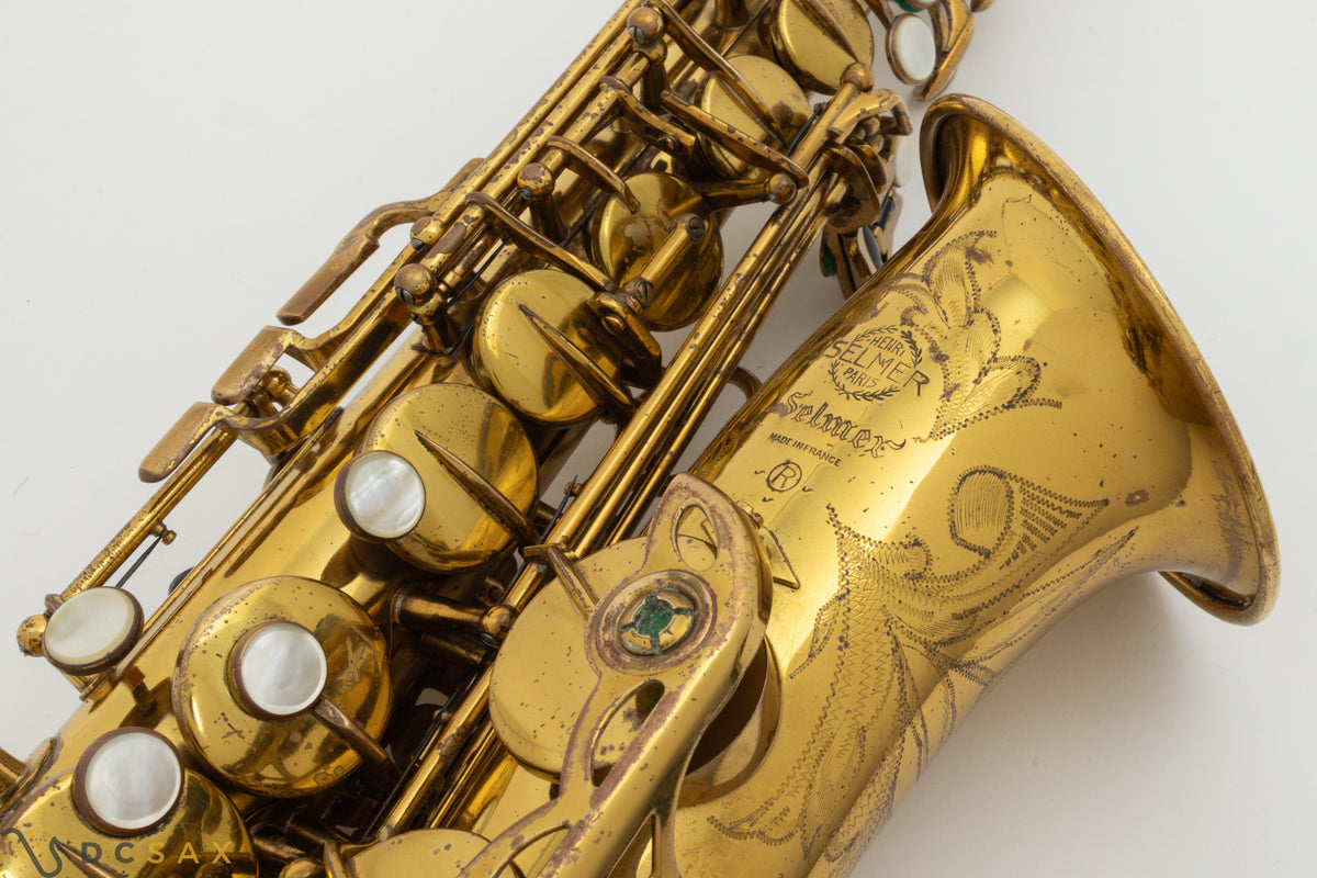 176,xxx Selmer Mark VI Alto Saxophone, 95% Original Lacquer