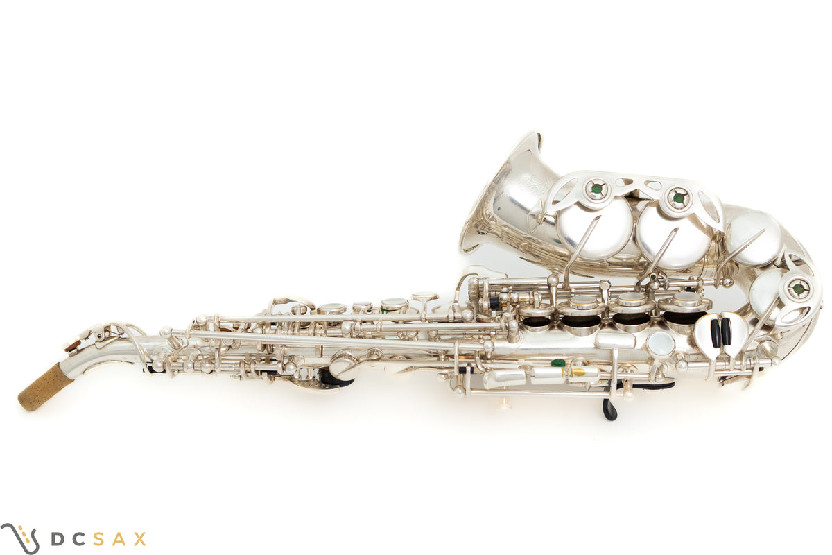 Rampone and Cazzani R1 Jazz Soprano Saxophone, Silver, Just Serviced