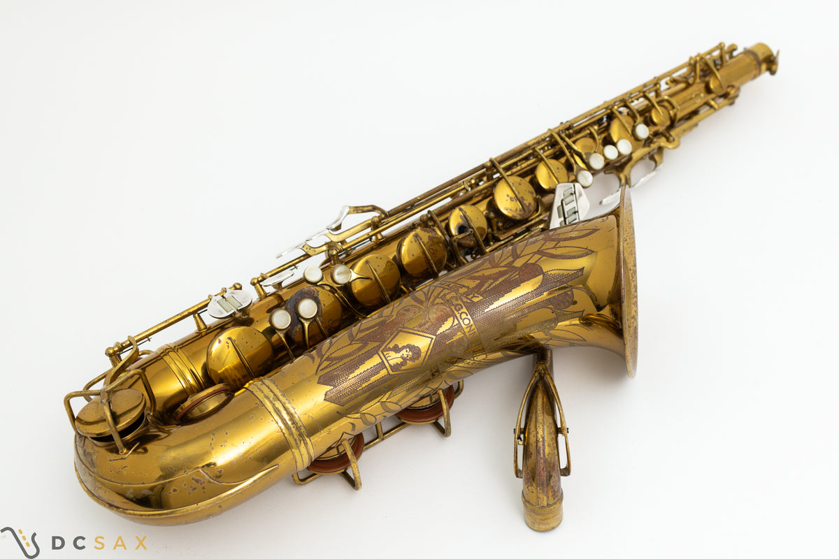 Conn 30M "Connqueror" Tenor Saxophone, Video, Original Lacquer, Overhaul