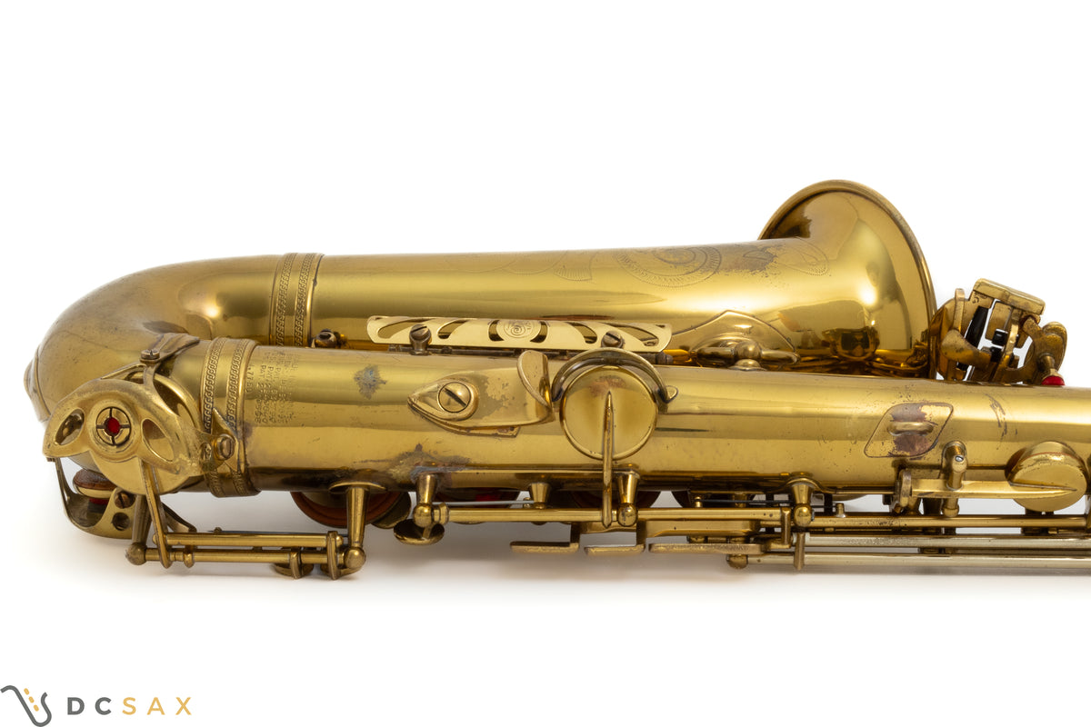 1958年製 Selmer Mark VI アルトサックス 77,xxx番台、ミディアムボウ、ハイF#キー付き、試奏動画あり