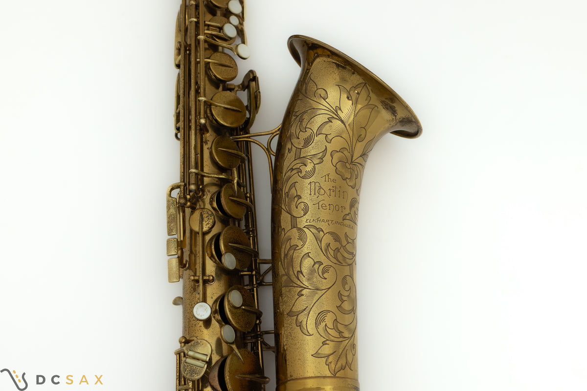 1953 "The Martin" Committee Tenor Saxophone, Original Lacquer, Just Serviced