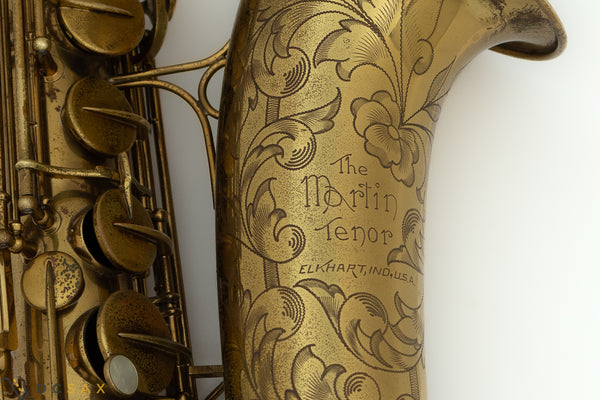 1953 "The Martin" Committee Tenor Saxophone, Original Lacquer, Just Serviced