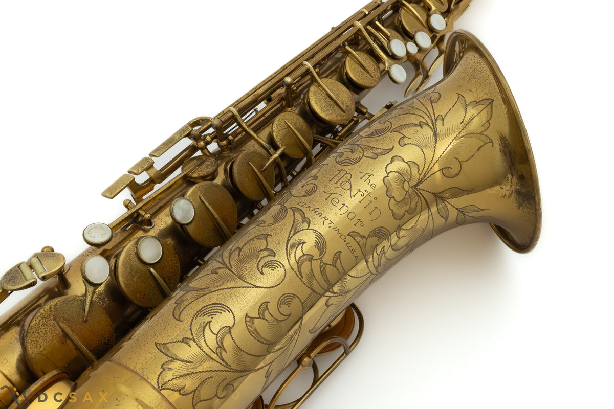 1953 "The Martin" Committee Tenor Saxophone, Original Lacquer, Just Serviced