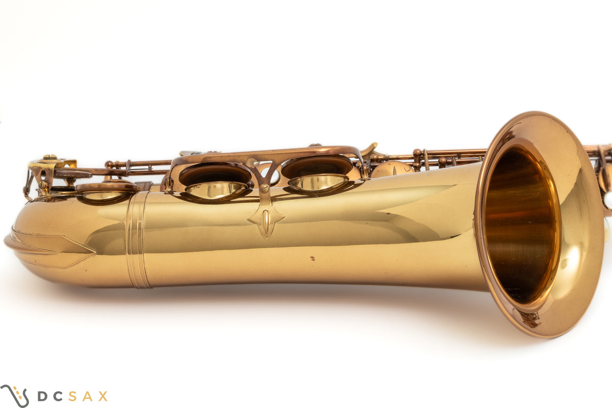 TM Custom Tenor Saxophone, Rolled Tone Holes, Just Serviced, Video