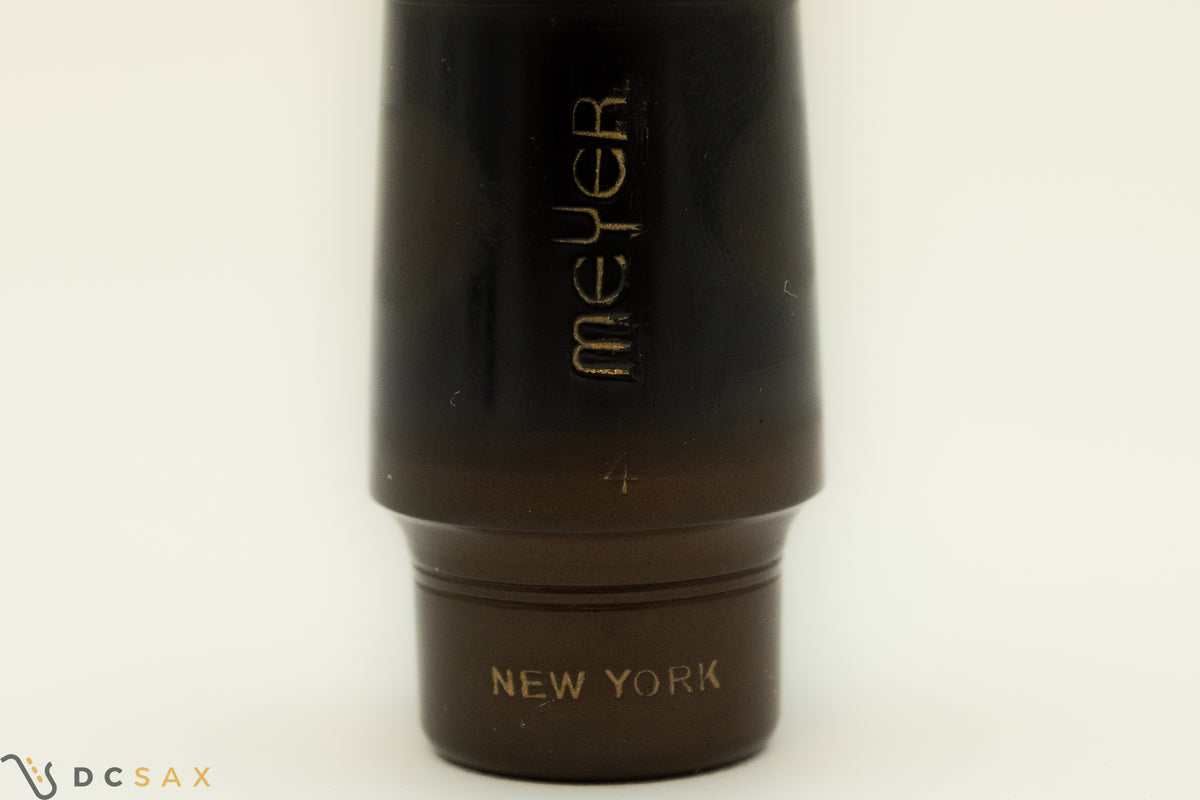 Vintage New York Meyer Bros Tru-Flex Alto Saxophone Mouthpiece, 6 Facing, Video