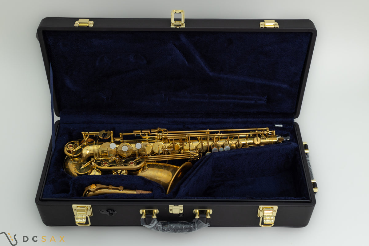 Yamaha Custom YAS-82Zii Alto Saxophone, Unlacquered, Near Mint
