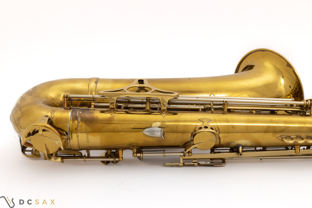 1946 King Super 20 Tenor Saxophone, First Series, Full Pearls, Video