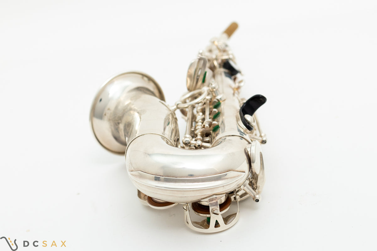 Rampone and Cazzani R1 Jazz Soprano Saxophone, Silver, Just Serviced