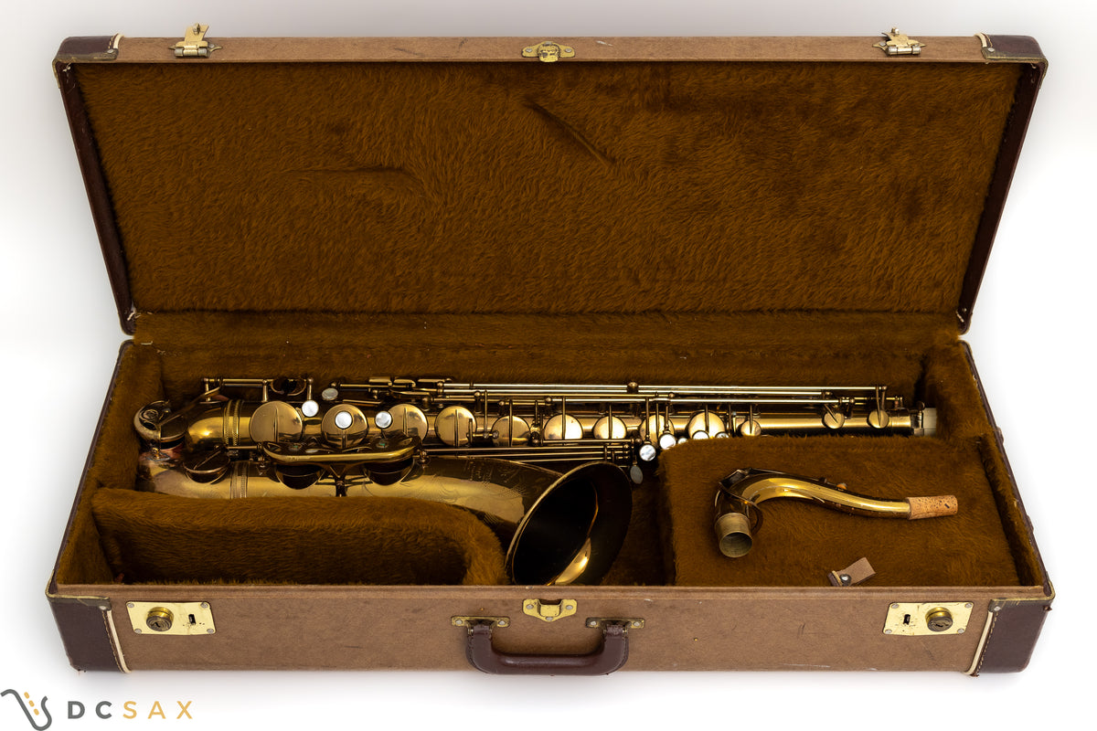 1954 58,xxx Selmer Mark VI Tenor Saxophone, High F#, Video