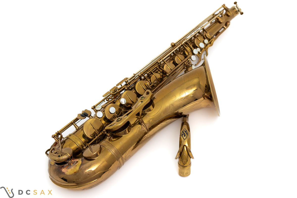 1954 58,xxx Selmer Mark VI Tenor Saxophone, High F#, Video