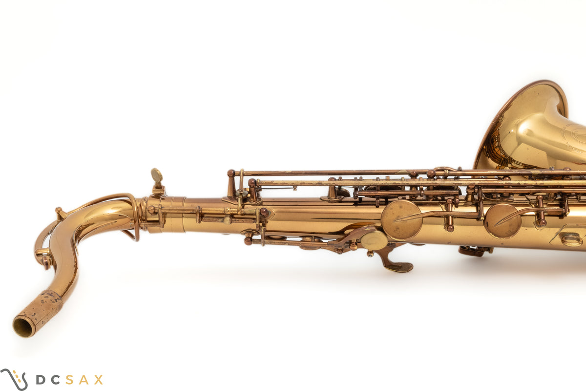 TM Custom Tenor Saxophone, Rolled Tone Holes, Just Serviced, Video