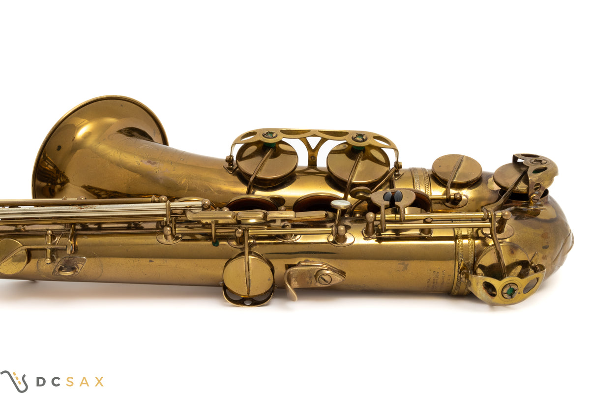 1954 58,xxx Selmer Mark VI Tenor Saxophone, High F#, Video