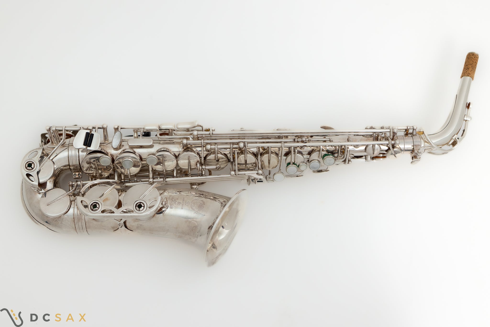 Selmer Super Action 80 Alto Saxophone, Just Serviced, Silver Plated, Video Demo