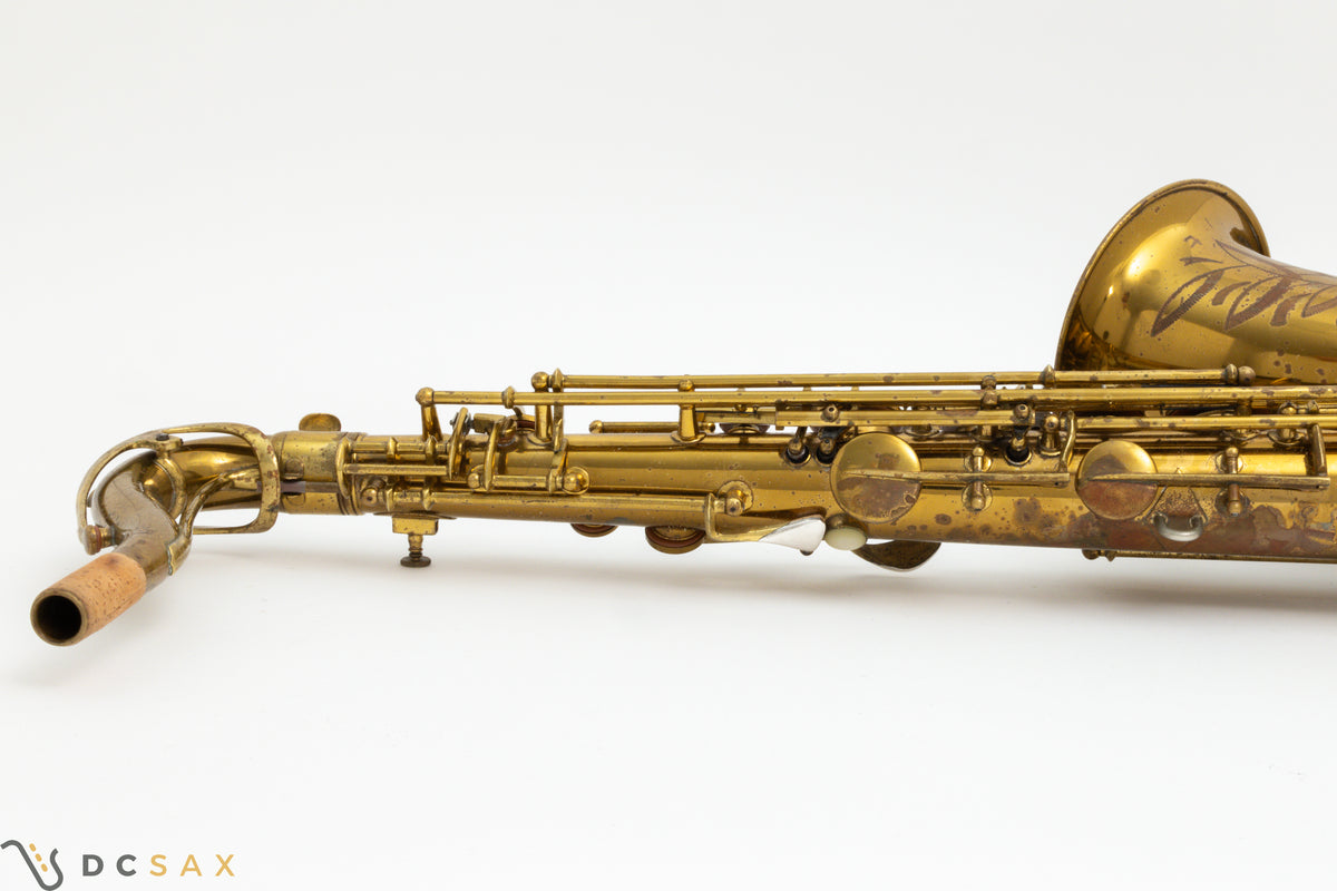 Conn 30M "Connqueror" Tenor Saxophone, Video, Original Lacquer, Overhaul