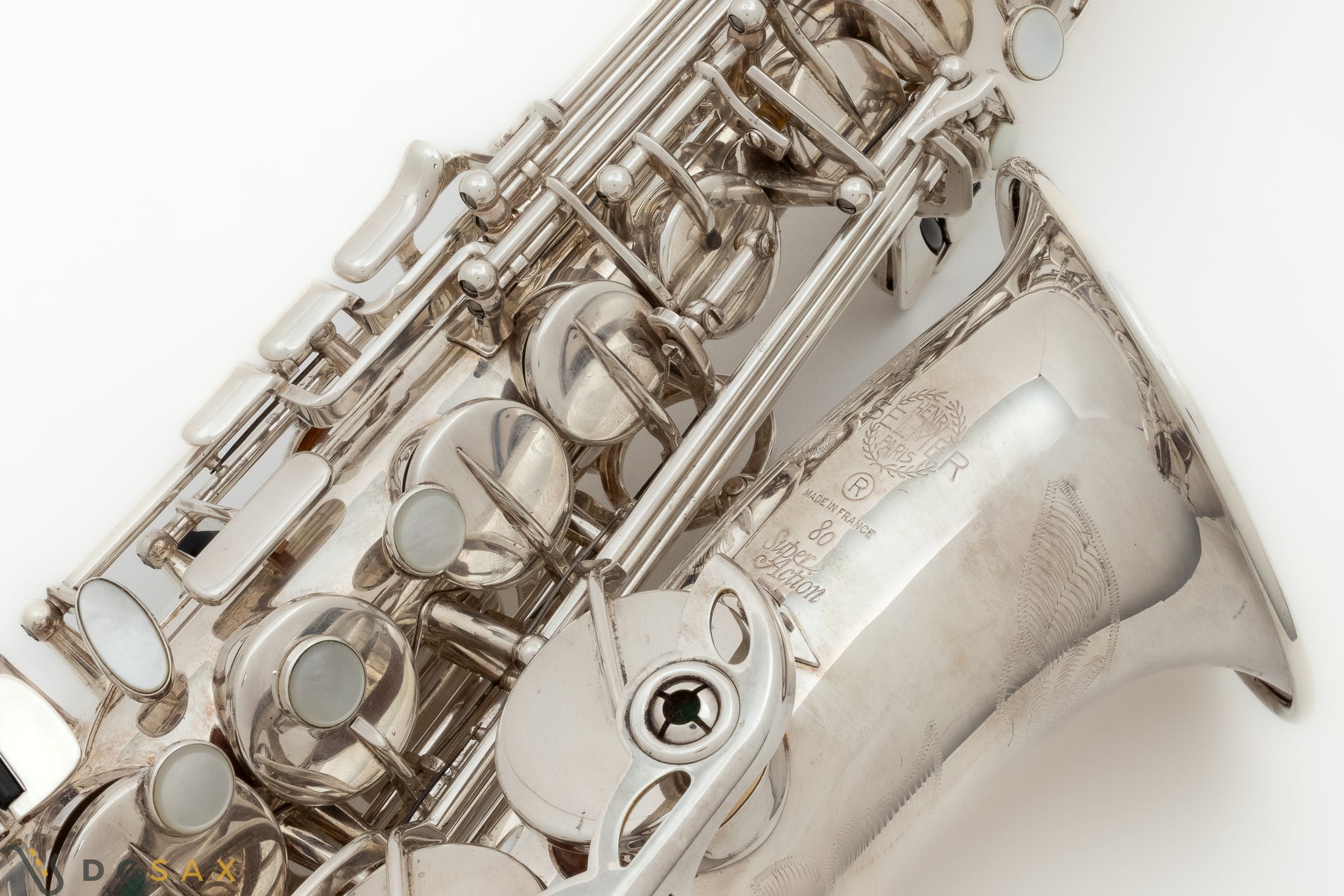 Selmer Super Action 80 Alto Saxophone, Just Serviced, Silver Plated, Video Demo