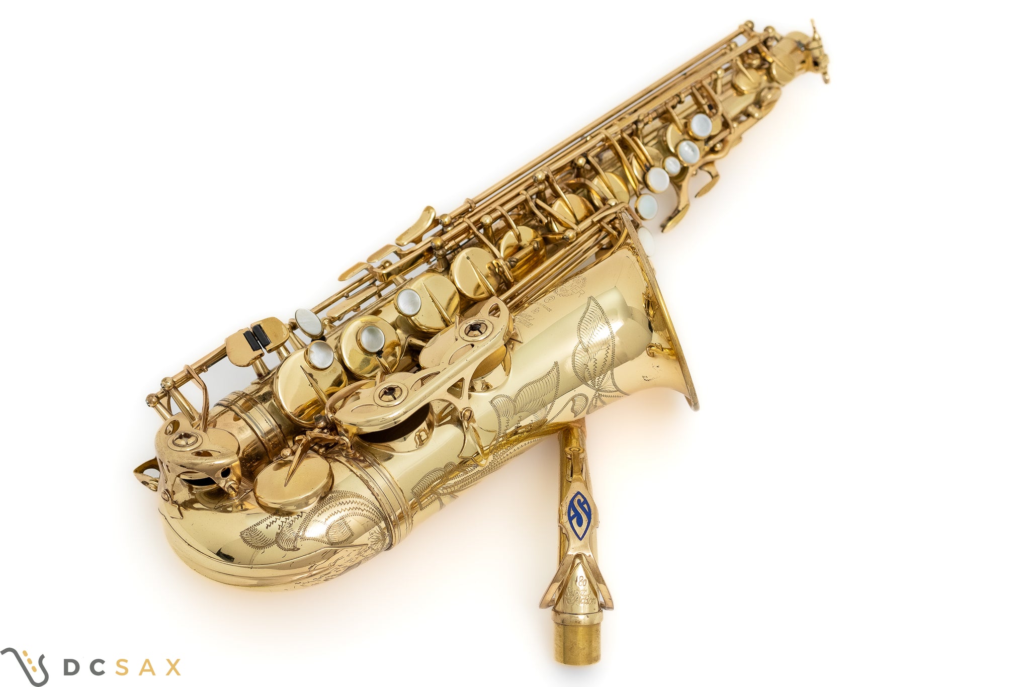 Selmer Super Action 80 Alto Saxophone, Just Serviced