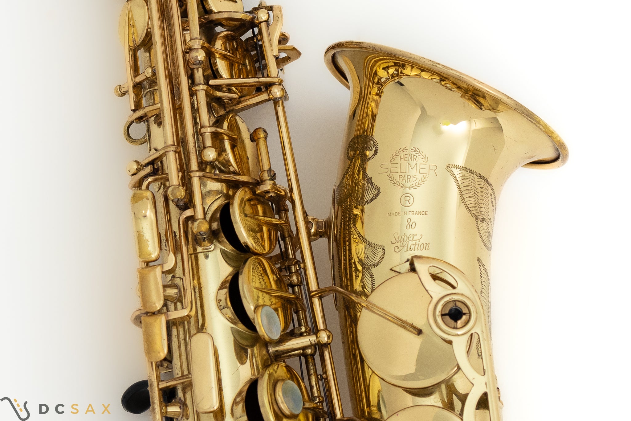 Selmer Super Action 80 Alto Saxophone, Just Serviced