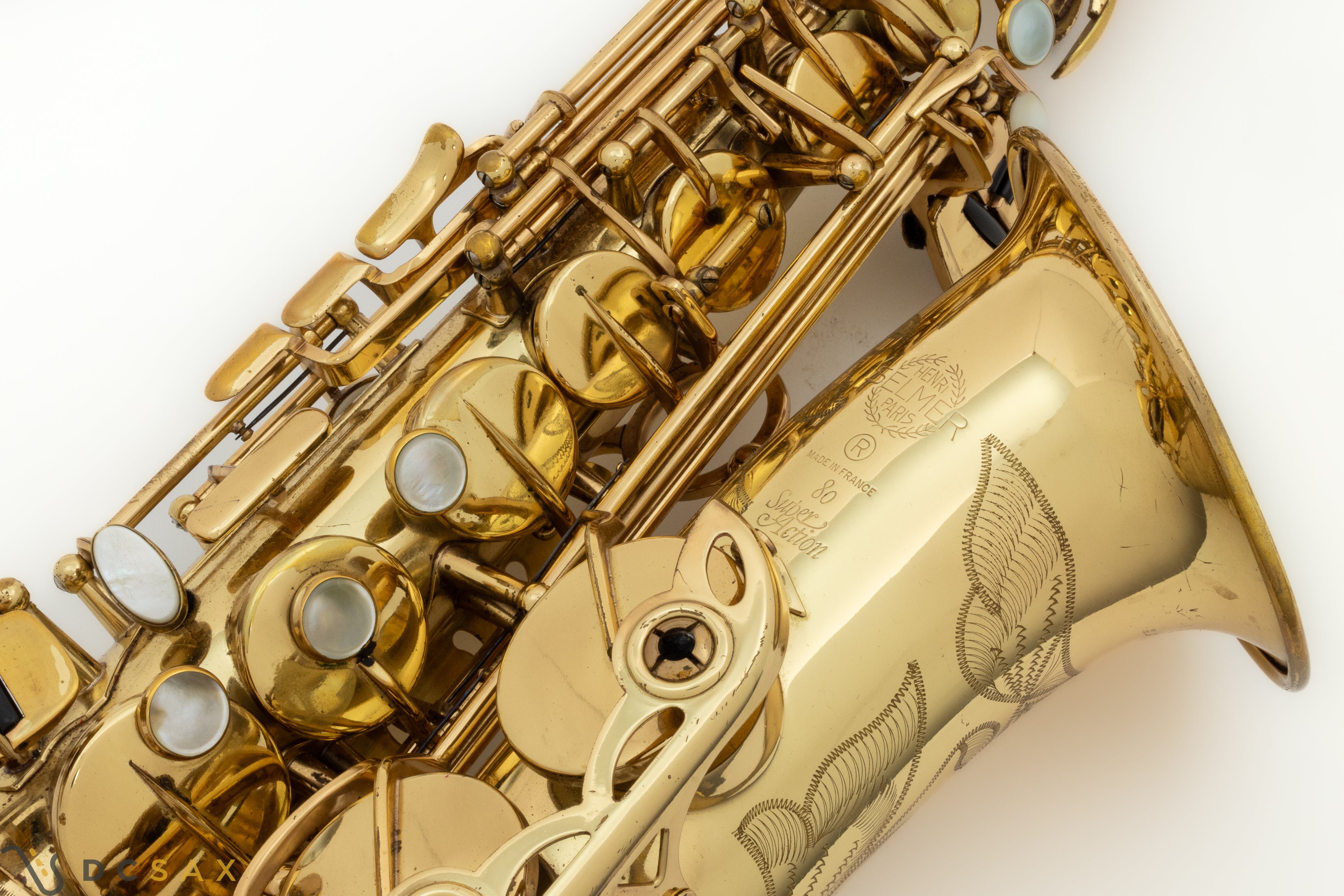Henri Selmer Super Action 80 サックス Henri SELMER Paris - Super Action 80 Series II alto saxophone