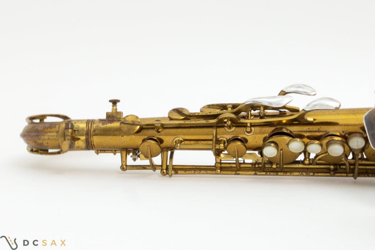 Conn 30M "Connqueror" Tenor Saxophone, Video, Original Lacquer, Overhaul