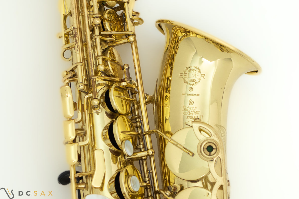 Selmer Super Action Series II Alto Saxophone, Just Serviced