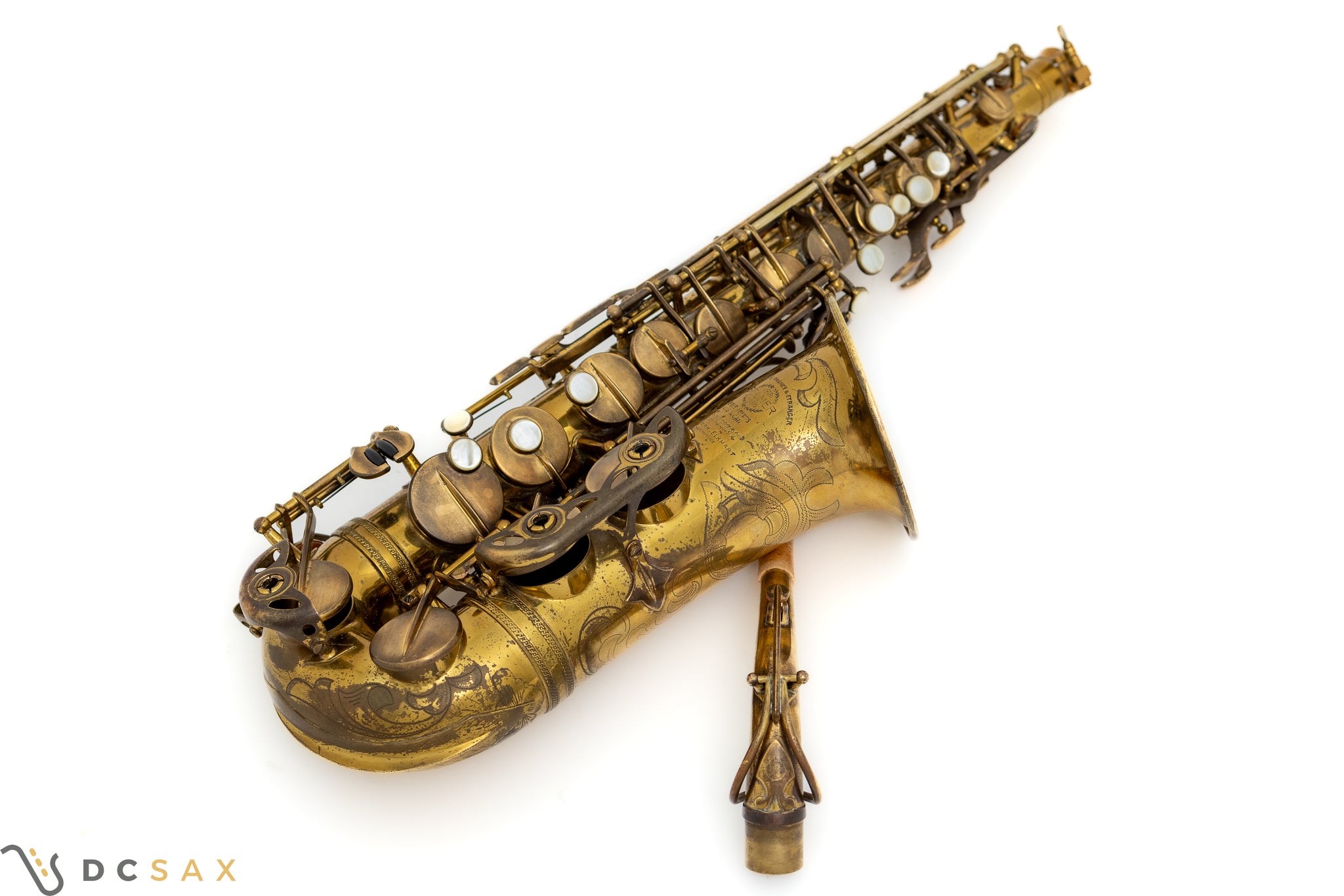 1947 37,xxx Selmer Super Balanced Action SBA Alto Saxophone, Video, Overhaul