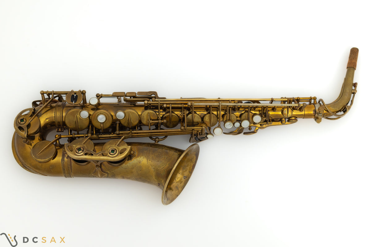 1963 107,xxx Selmer Mark VI Alto Saxophone, Overhaul, Original Lacquer, Video