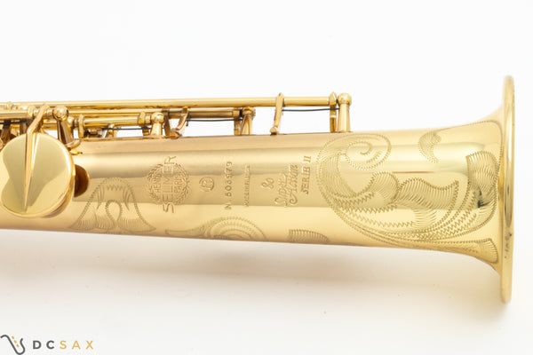 Selmer Series II Soprano Saxophone, Near Mint, Just Serviced