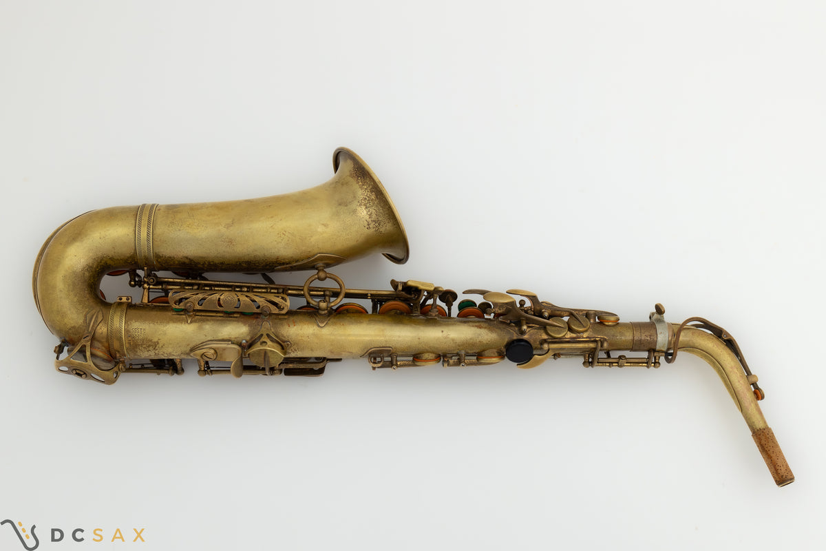 1963年製 Selmer Mark VI アルトサックス シリアルNo.107,xxx、動画あり、パッド交換済み