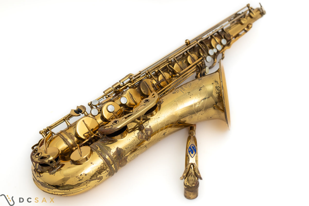 1963年製 Selmer Mark VI テナーサックス シリアル105,xxx、オリジナルラッカー、オーバーホール済み、試奏動画あり