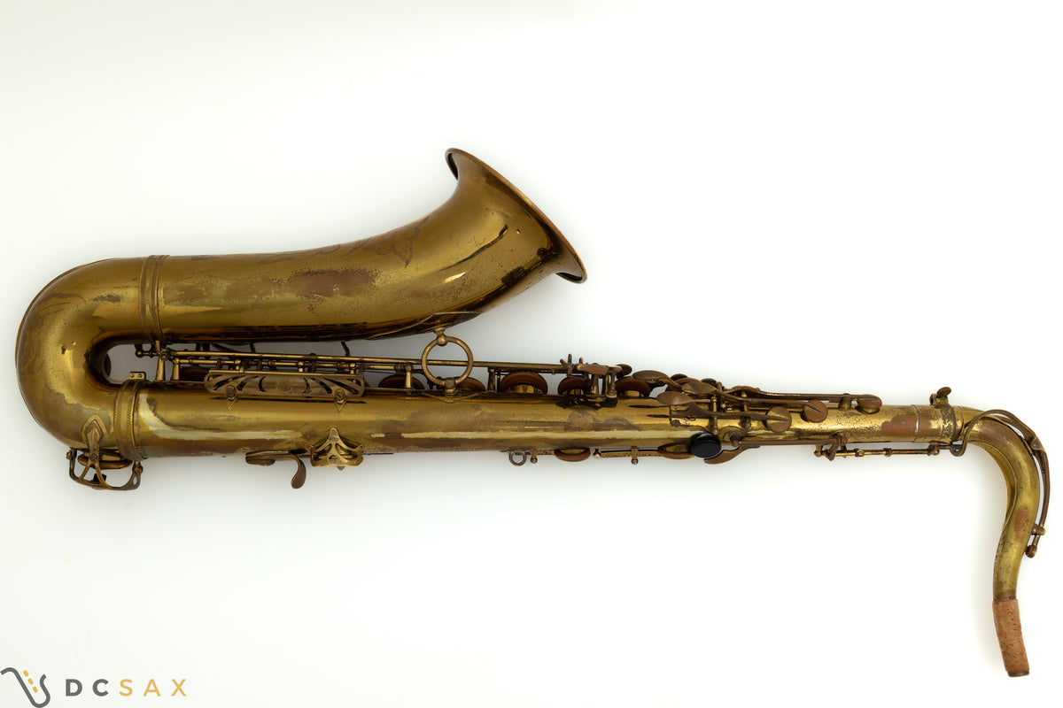 135,xxx番台 セルマー マークVI テナーサックス、バリトーンモデル、オリジナルラッカー、オーバーホール済み、試奏動画あり