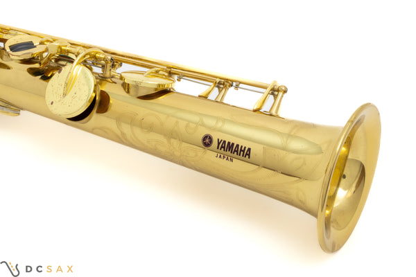 Purple Label Yamaha YSS-61 Soprano Saxophone, Near Mint, Video