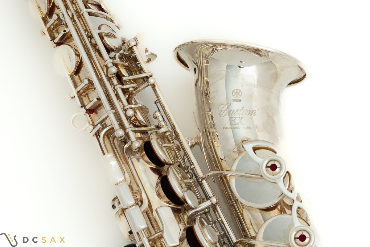 Yamaha Custom YAS-875EXii Alto Saxophone, Silver Plated