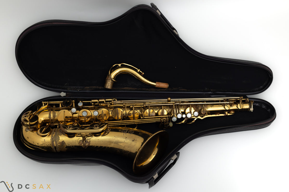 1963年製 Selmer Mark VI テナーサックス シリアル105,xxx、オリジナルラッカー、オーバーホール済み、試奏動画あり