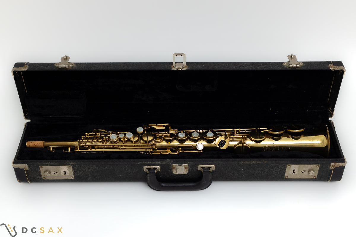 Selmer Mark VI Soprano Saxophone, High F#, Just Serviced, Original Lacquer, Video