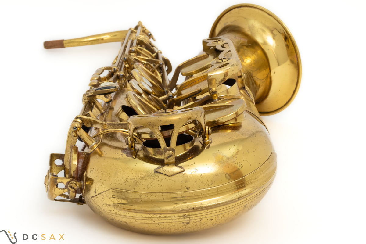 185,xxx Selmer Mark VI Tenor Saxophone, Overhaul, Video, Original Lacquer