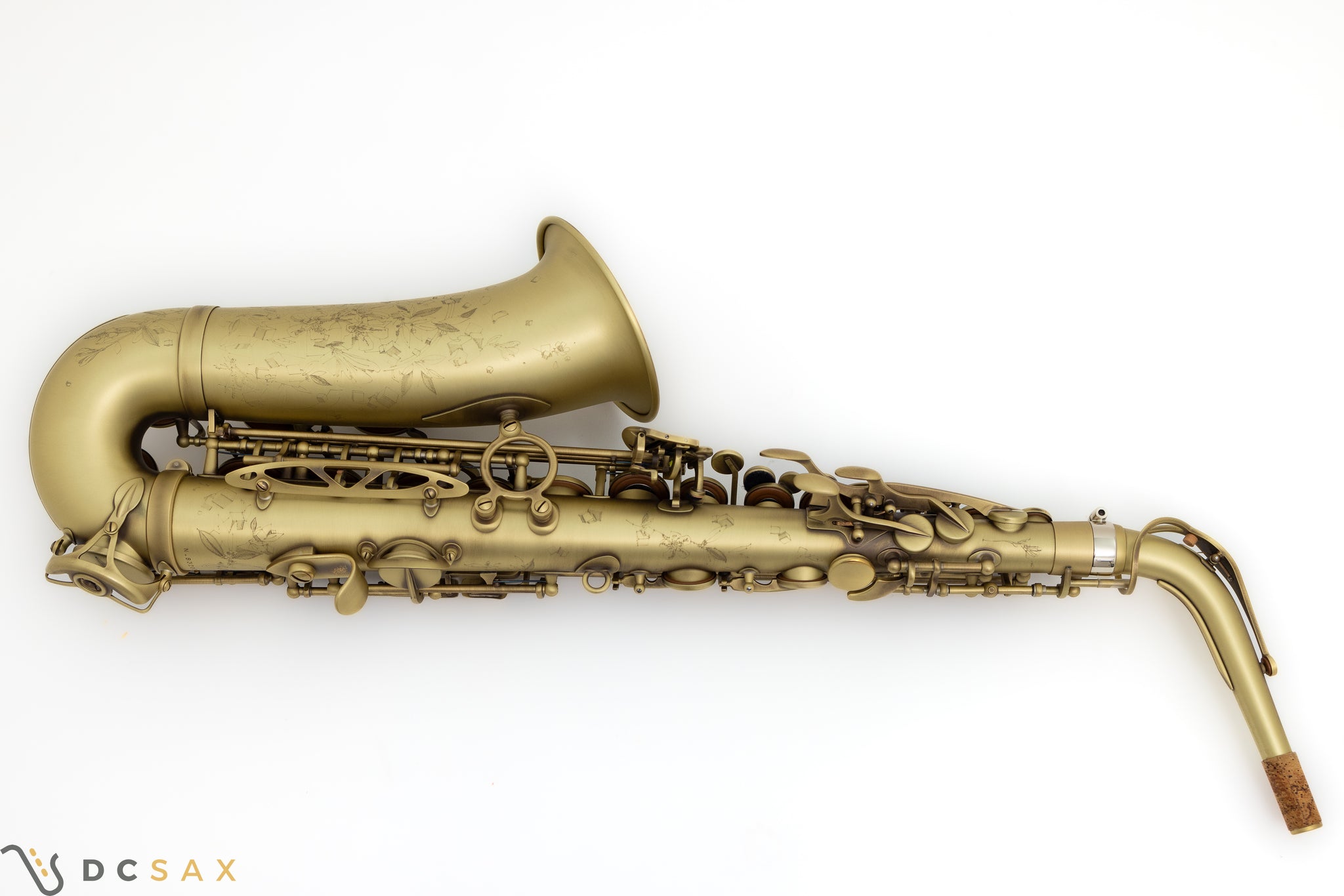 Mint Condition Selmer Supreme Alto Saxophone, Antique Lacquered Finish, Video Demo