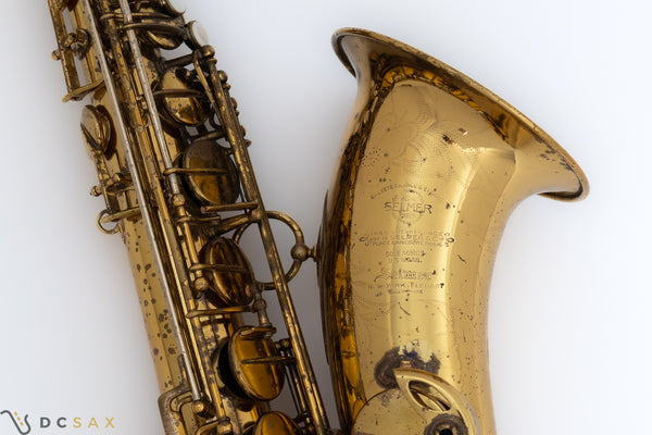 1951 47,xxx Selmer Super Balanced Action SBA Tenor Saxophone, Video