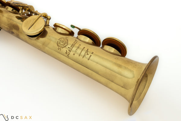 Selmer Mark VI Soprano Saxophone, High F#, Just Serviced, Original Lacquer, Video