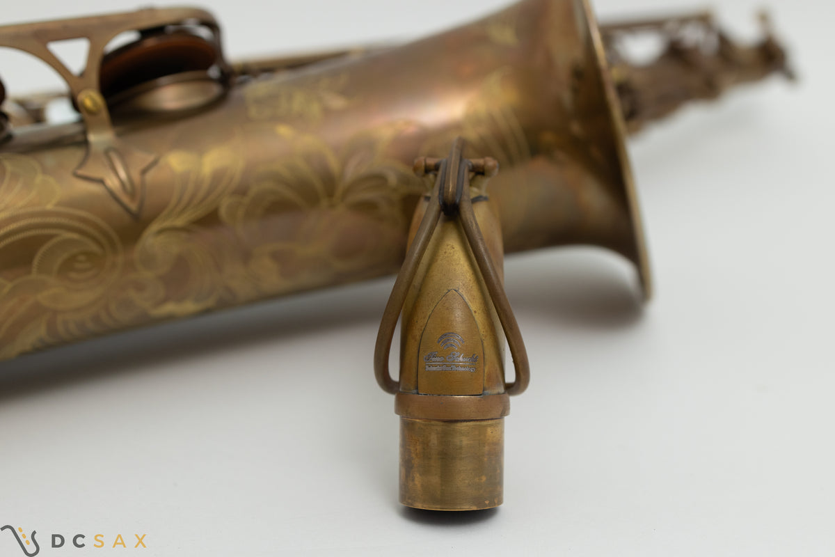 TM Custom 500SL Tenor Saxophone, Unlacquered