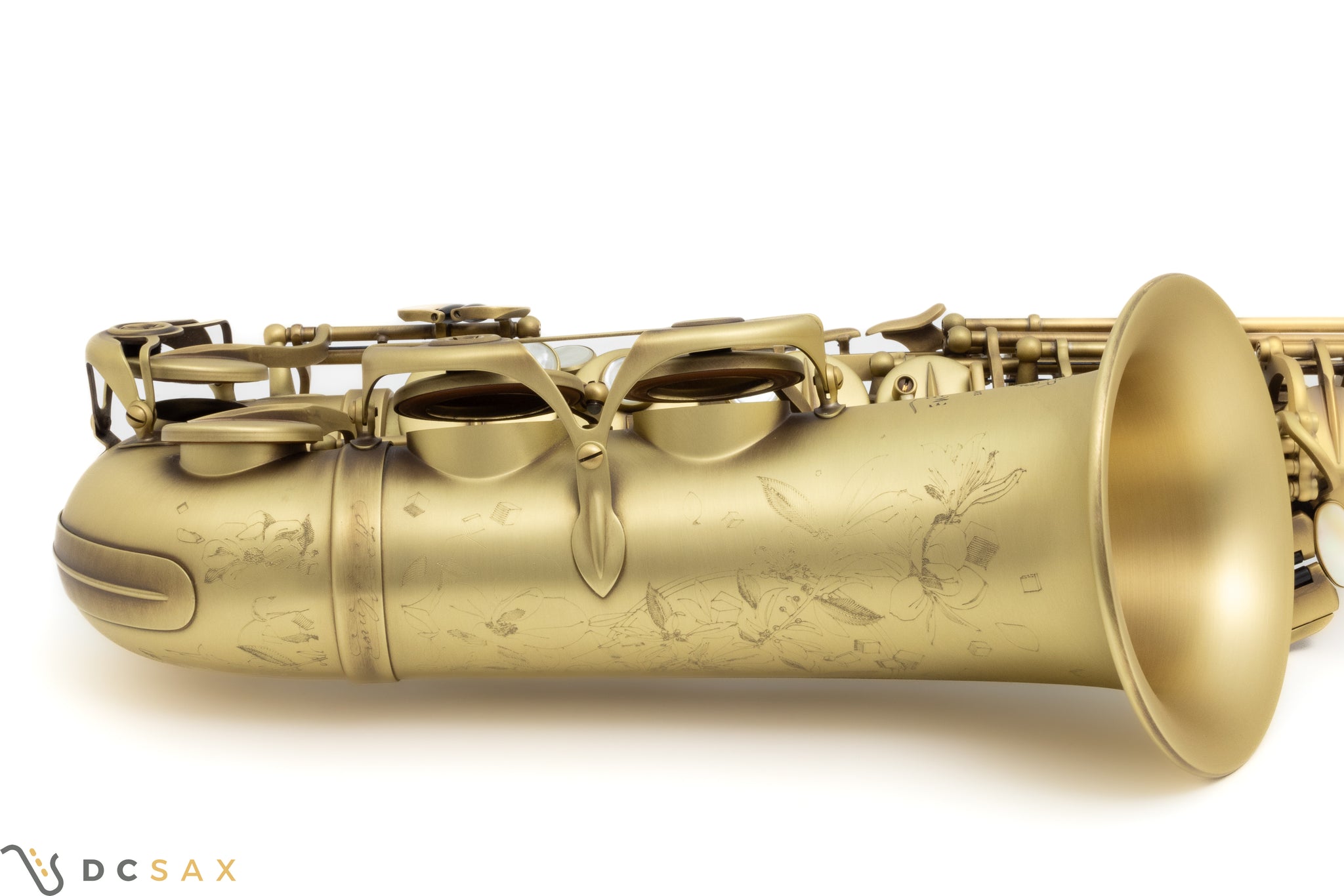 Mint Condition Selmer Supreme Alto Saxophone, Antique Lacquered Finish, Video Demo