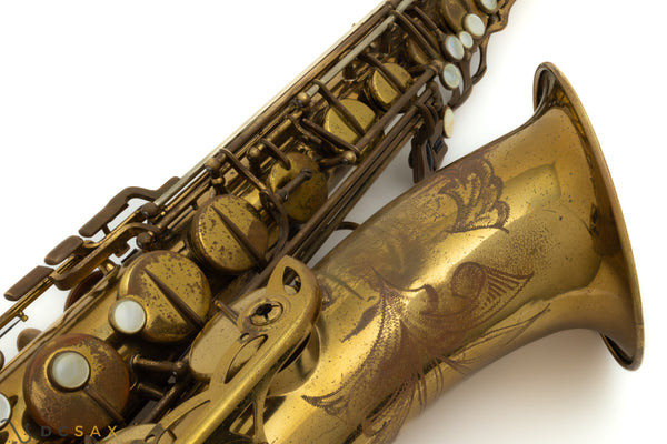 135,xxx Selmer Mark VI Tenor Saxophone, Varitone Model, Orig Lacquer, Overhaul, Video