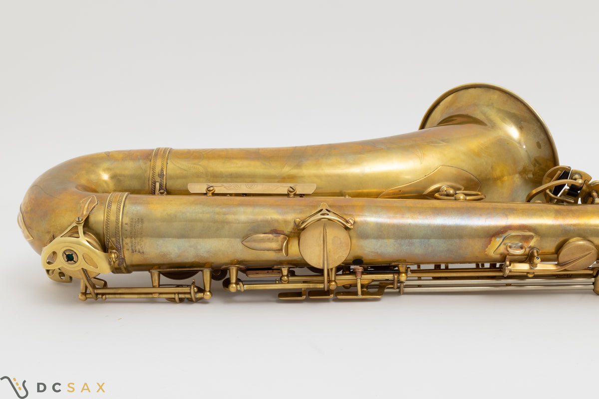 1953 52,xxx Selmer Super Balanced Action SBA Tenor Saxophone, Overhaul, Video, High F#