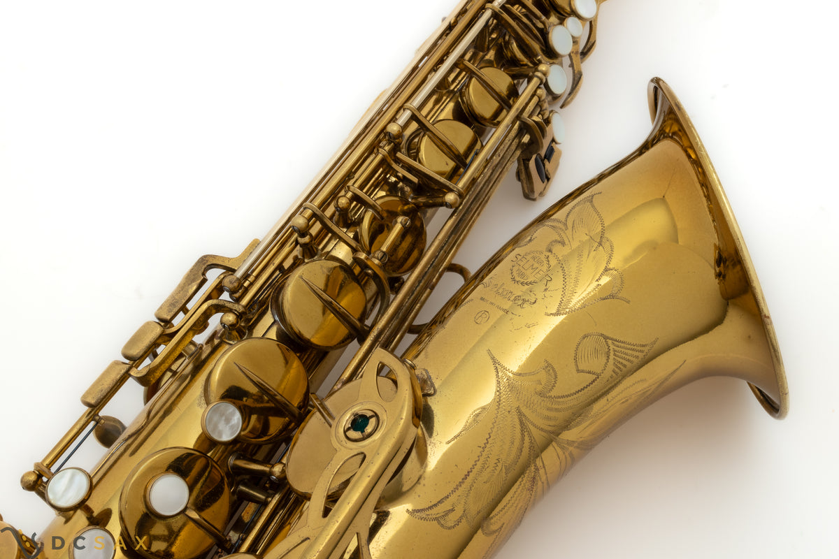 1966 137,xxx Selmer Mark VI Tenor Saxophone, 99% Original Lacquer, Overhaul