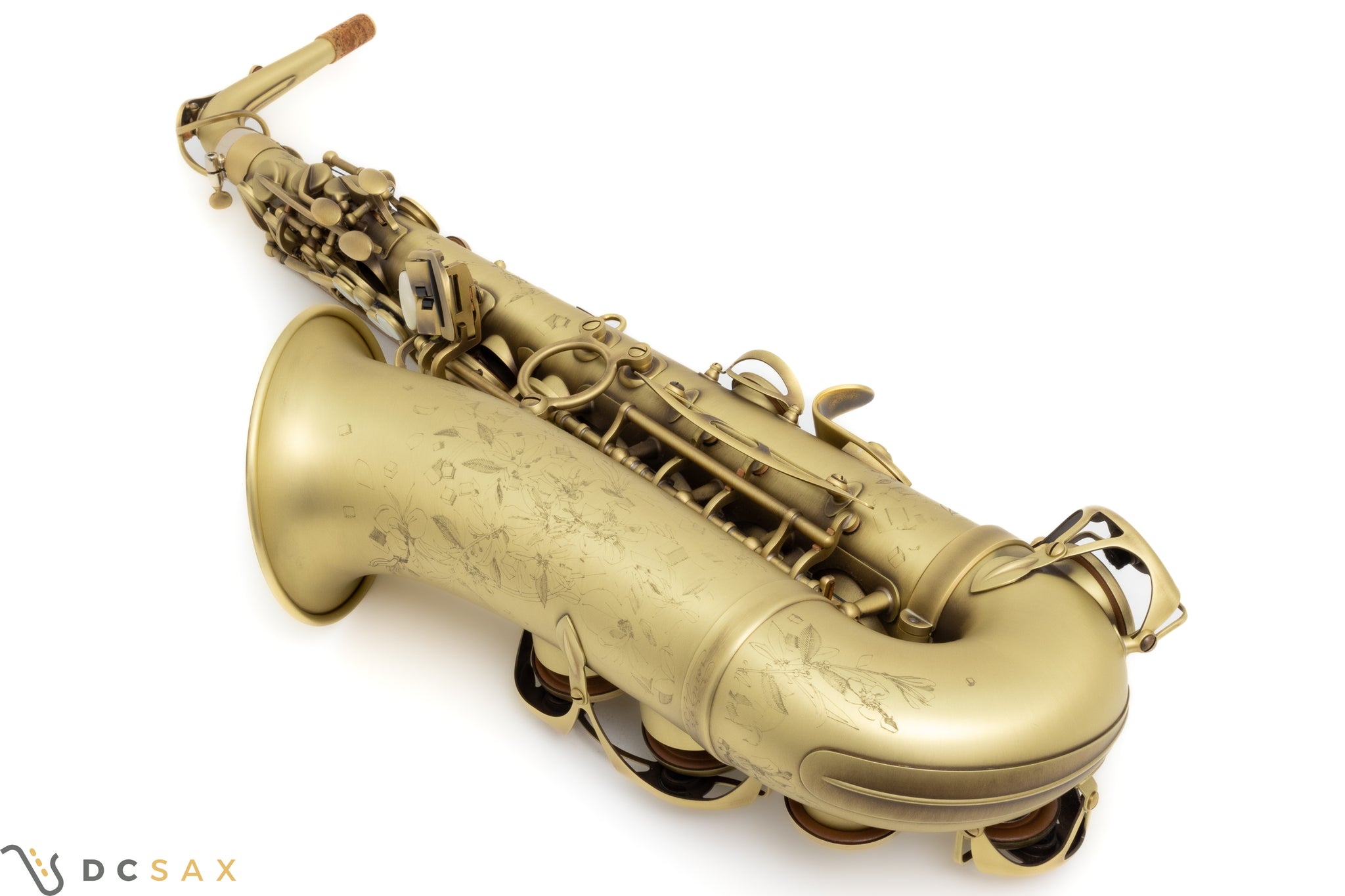 Mint Condition Selmer Supreme Alto Saxophone, Antique Lacquered Finish, Video Demo