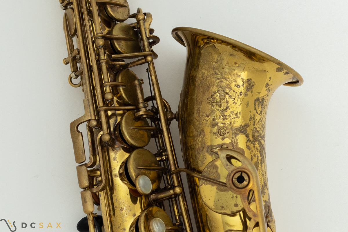 200,xxx Selmer Mark VI Alto Saxophone, Video, Original Lacquer, Overhaul