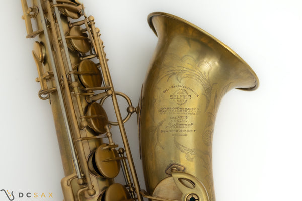 1954 55,xxx Selmer Super Balanced Action Tenor Saxophone, Video, Overhaul